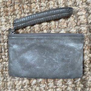 Hobo international Gray Wristlet Wallet